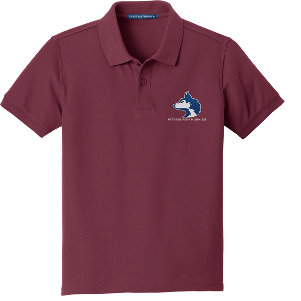 Pittsburgh Huskies Youth Core Classic Pique Polo