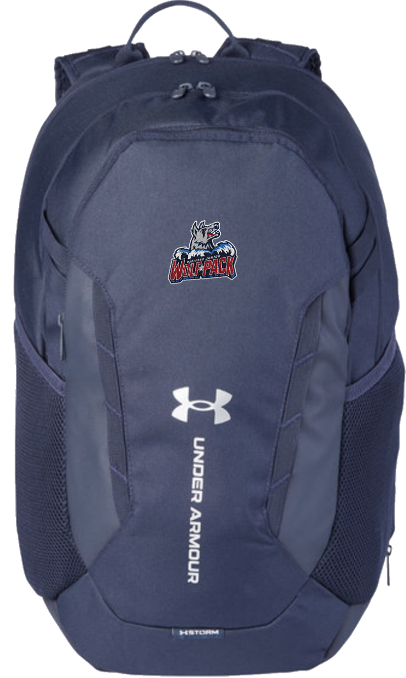 Hartford Jr. Wolfpack UA Hustle 6.0 Team Backpack