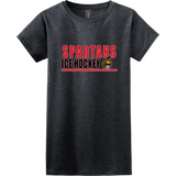Seacoast Spartans (Ice Hockey) Softstyle Ladies' T-Shirt