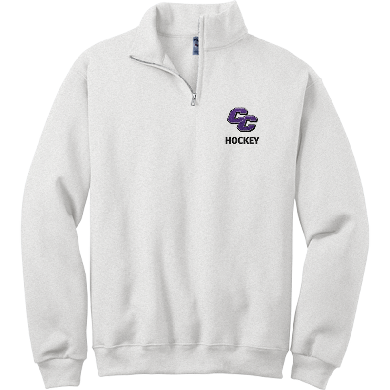 Curry College NuBlend 1/4-Zip Cadet Collar Sweatshirt