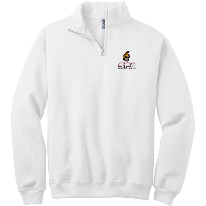 Seacoast Spartans (SPA) NuBlend 1/4-Zip Cadet Collar Sweatshirt