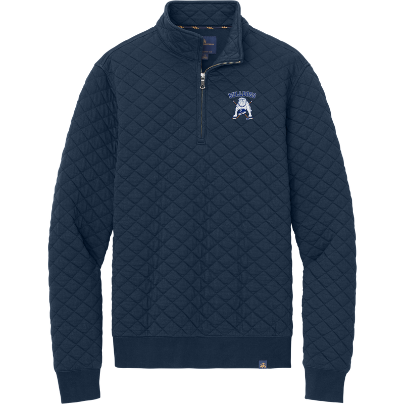 Chicago Bulldogs Brooks Brothers Diamond Quilt 1/4-Zip