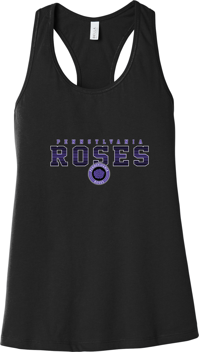 PA Roses Womens Jersey Racerback Tank