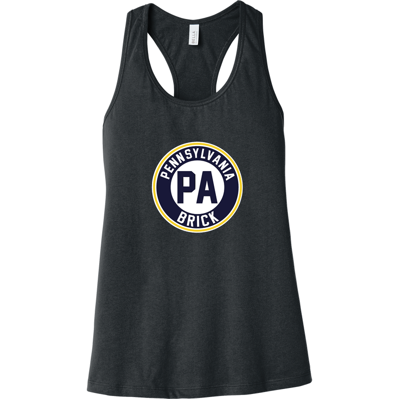 PA Brick Womens Jersey Racerback Tank
