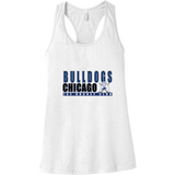 Chicago Bulldogs Womens Jersey Racerback Tank