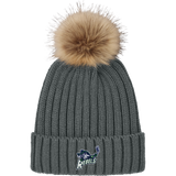 Kensington Valley Rebels Faux Fur Pom Beanie