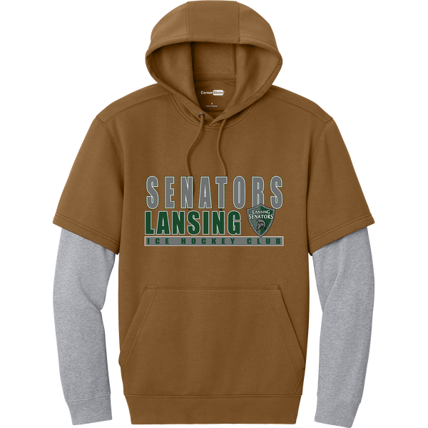 Lansing Senators Tough Fleece Layered Hoodie