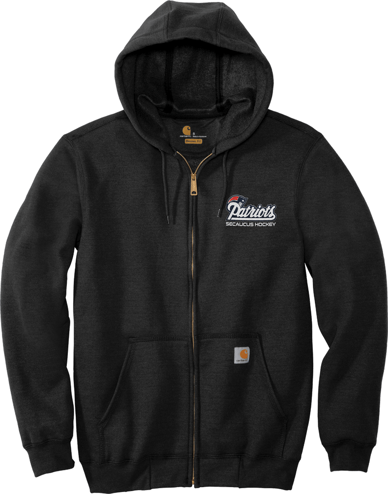 Secaucus Patriots Carhartt Midweight Hooded Zip-Front Sweatshirt