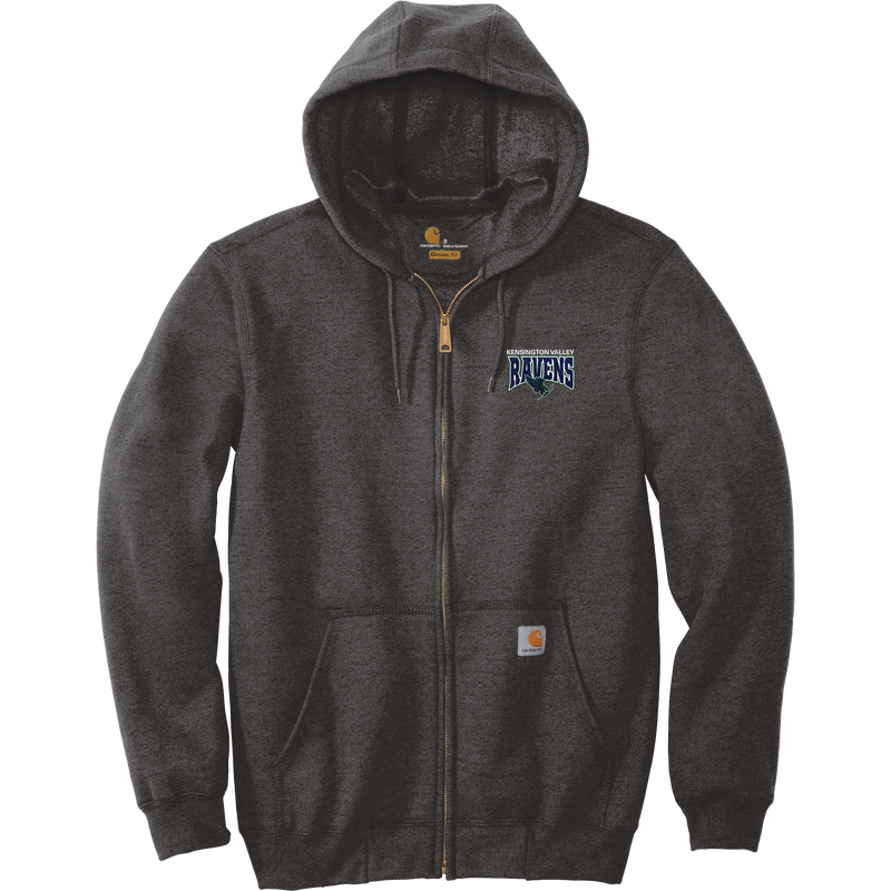 Kensington Valley Ravens Carhartt Midweight Hooded Zip-Front Sweatshirt