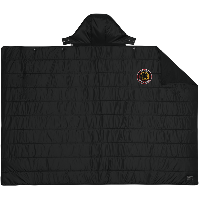 MD Jr. Black Bears Eddie Bauer Puffy Camp Poncho