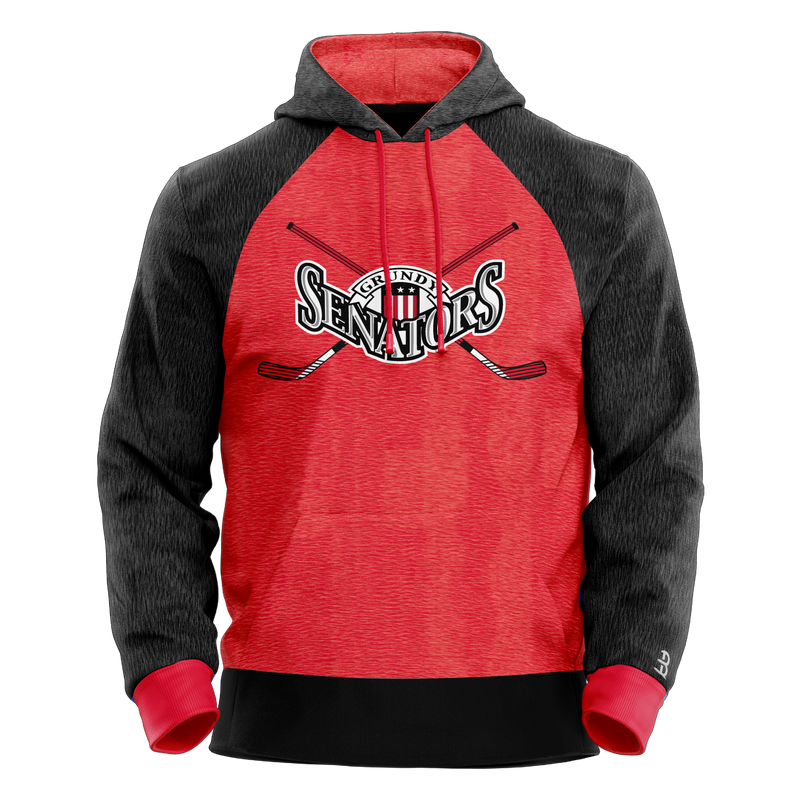 Grundy Senators Youth Sublimated Hoodie