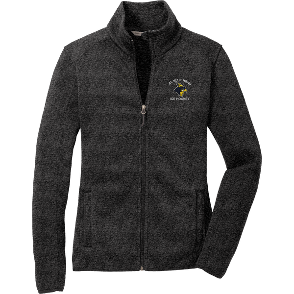 Delaware Jr. Blue Hens Ladies Sweater Fleece Jacket