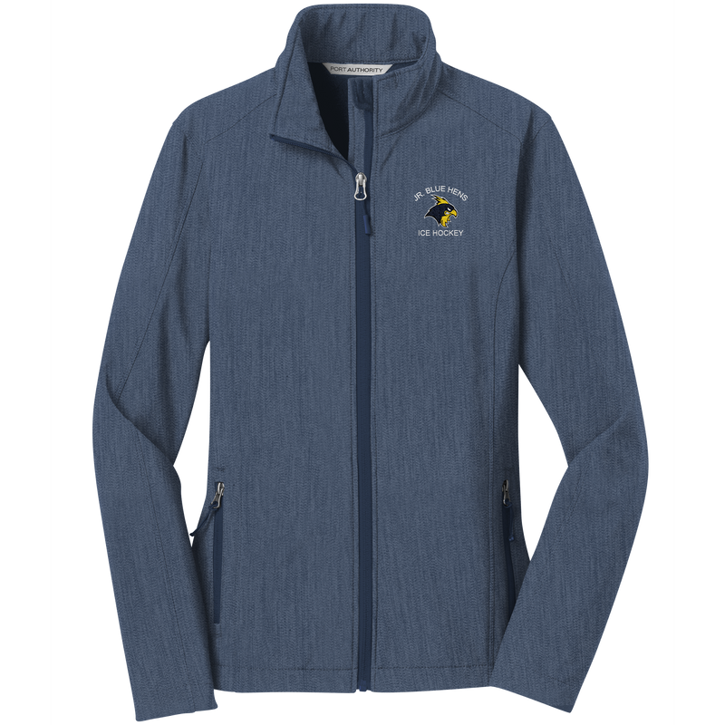 Delaware Jr. Blue Hens Ladies Core Soft Shell Jacket