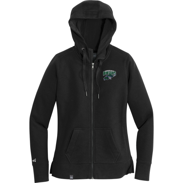 Kensington Valley Renegades New Era Ladies French Terry Full-Zip Hoodie