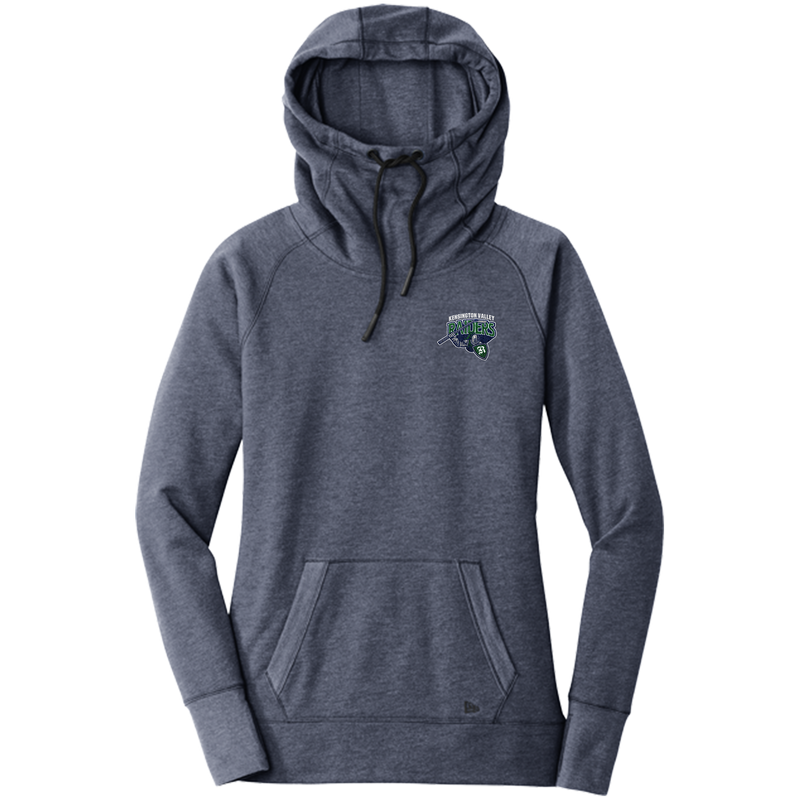 Kensington Valley Raiders New Era Ladies Tri-Blend Fleece Pullover Hoodie
