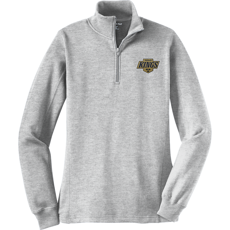 Skylands Kings Ladies 1/4-Zip Sweatshirt