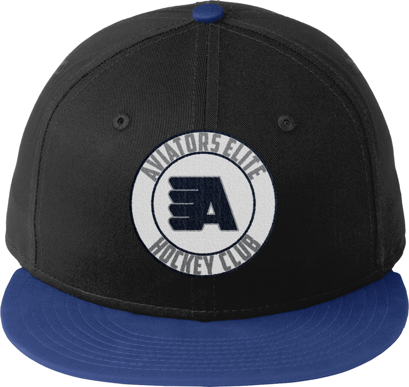 Aspen Aviators New Era Flat Bill Snapback Cap