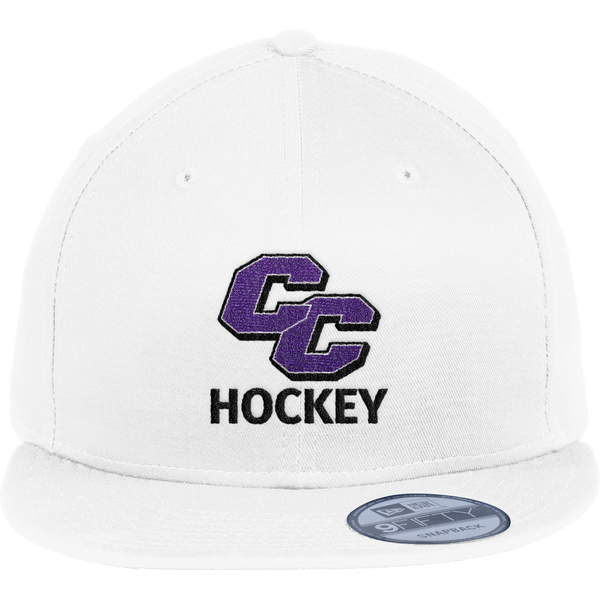 Curry College New Era Flat Bill Snapback Cap