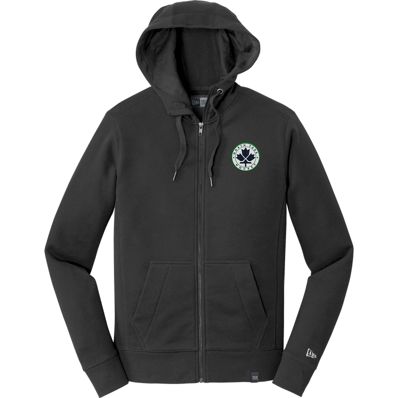 North Park Hockey New Era French Terry Full-Zip Hoodie