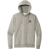 Jr. Mounties Nike Club Fleece Sleeve Swoosh Full-Zip Hoodie