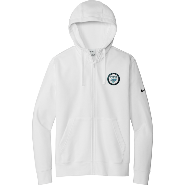 Carolina Premier Hockey Nike Club Fleece Sleeve Swoosh Full-Zip Hoodie