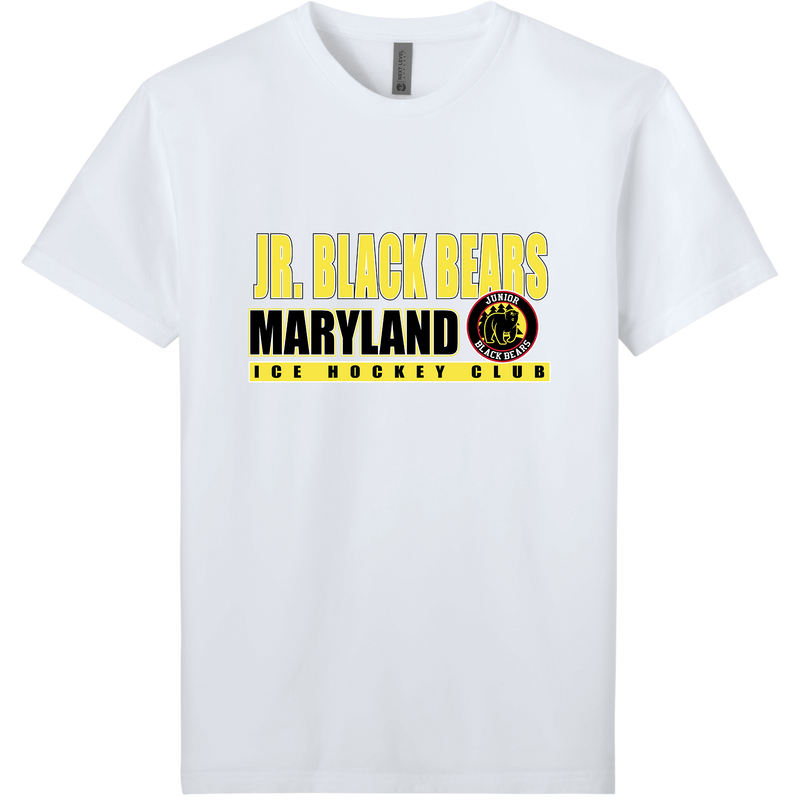MD Jr. Black Bears Soft Wash Cotton Tee