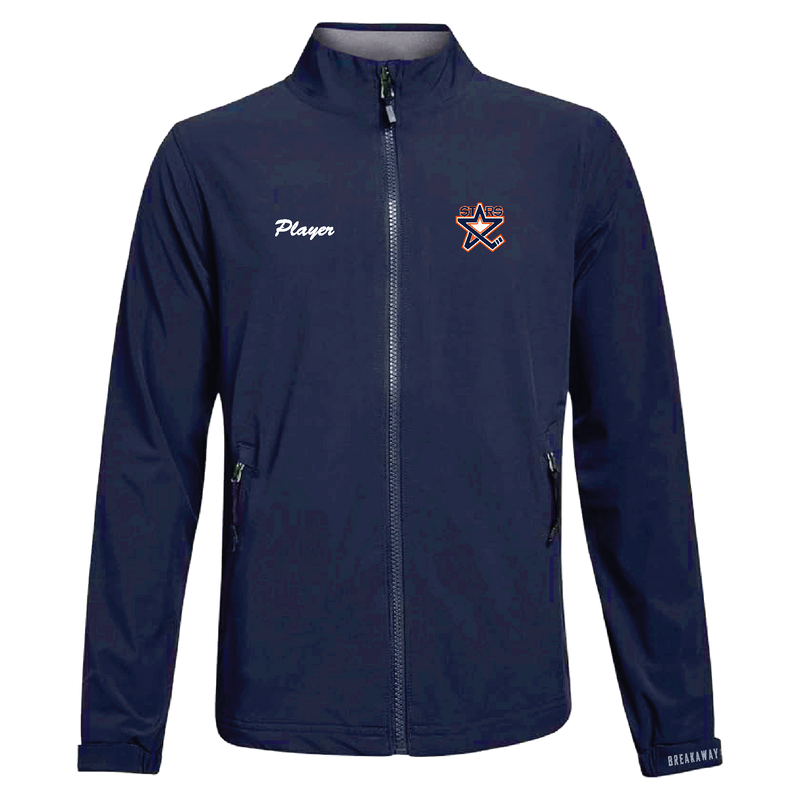 Adult Breakaway Lightweight Warm Up Jacket (NY Stars)