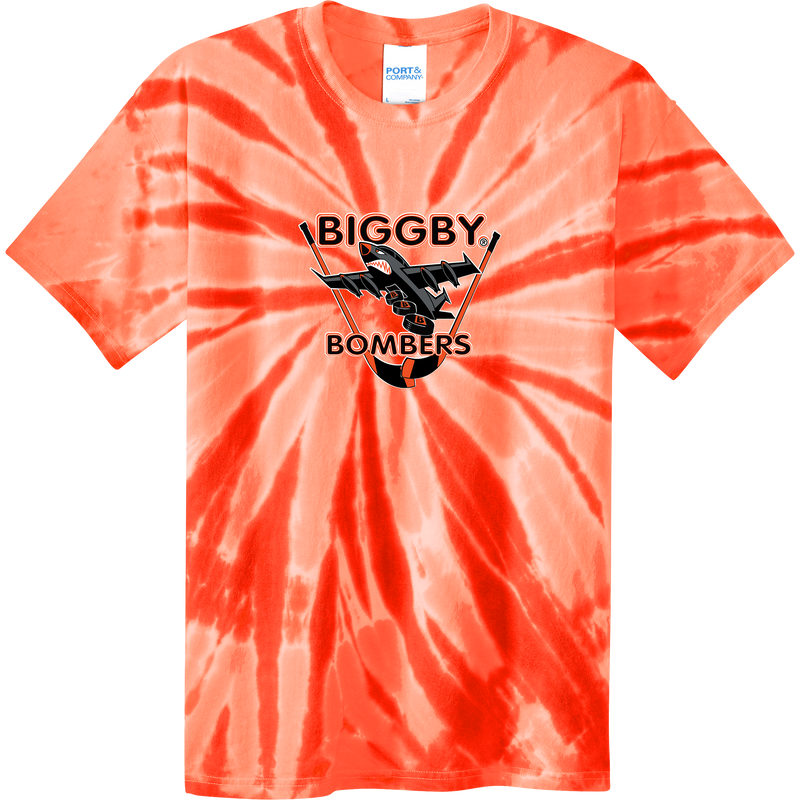 Biggby Bombers Youth Tie-Dye Tee