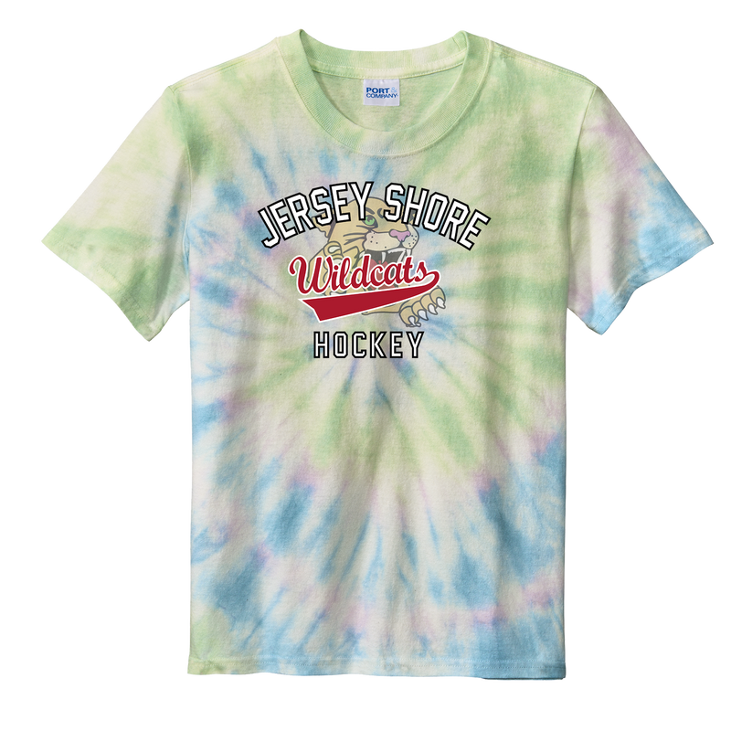 Jersey Shore Wildcats Youth Tie-Dye Tee