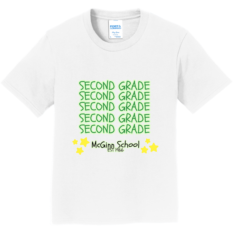 McGinn Elementary Youth '2nd Grade' Fan Favorite Tee