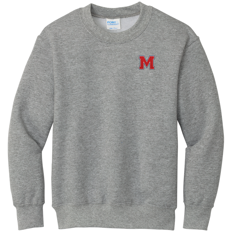 Mount St. Charles Youth Core Fleece Crewneck Sweatshirt