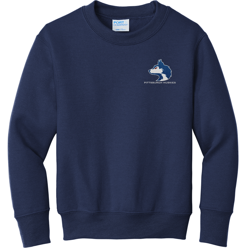 Pittsburgh Huskies Youth Core Fleece Crewneck Sweatshirt