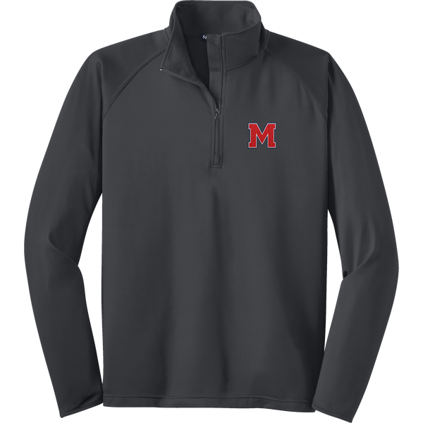 Mount St. Charles Sport-Wick Stretch 1/4-Zip Pullover