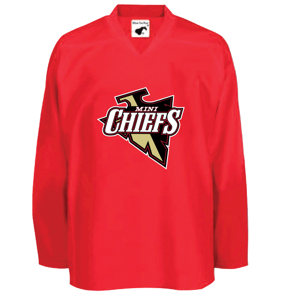 Mercer Mini Chiefs Adult Goalie Practice Jersey