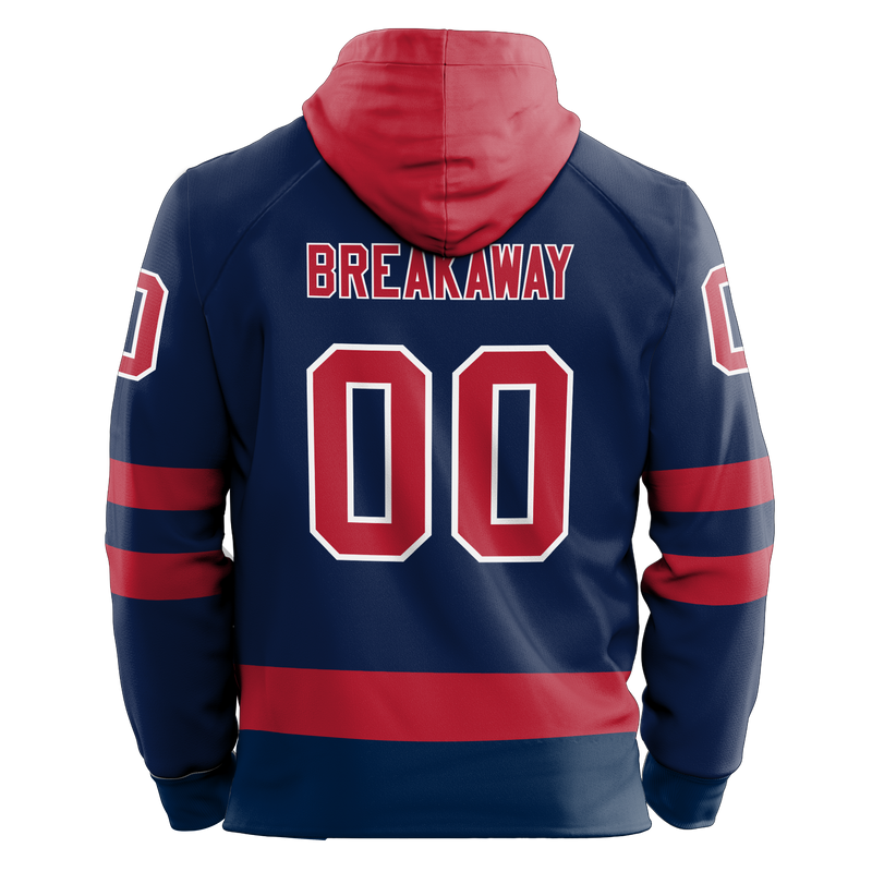 CT Wolfpack South Youth Sublimated Retro Hoodie