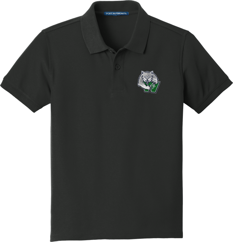 Woodbridge Wolfpack Youth Core Classic Pique Polo