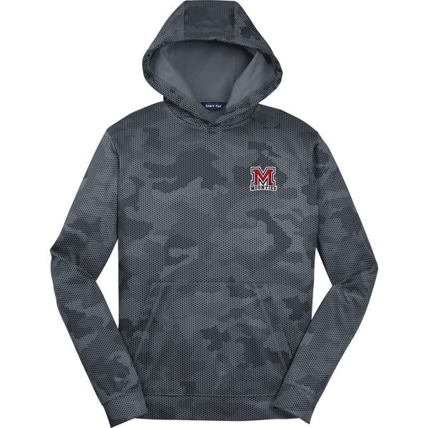 Jr. Mounties Youth Sport-Wick CamoHex Fleece Hooded Pullover