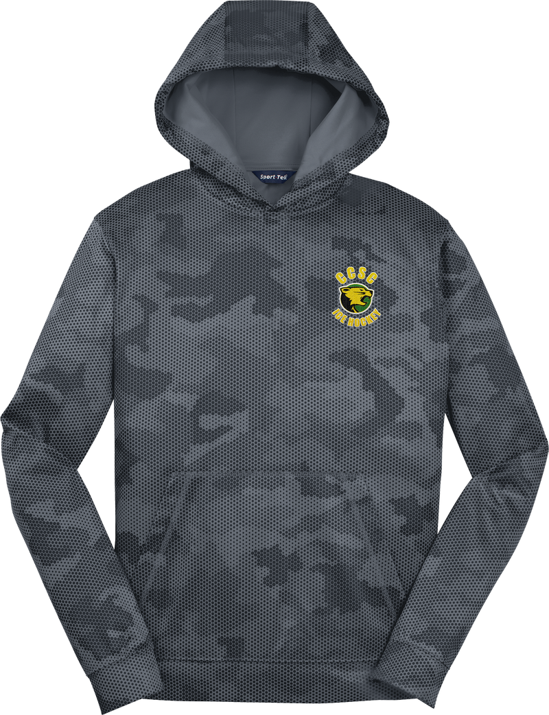 Chester County Youth Sport-Wick CamoHex Fleece Hooded Pullover