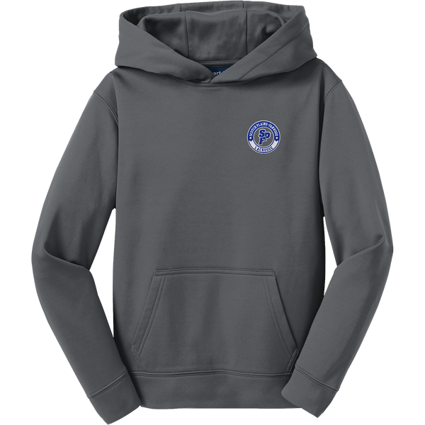 SPF Lacrosse Youth Sport-Wick Fleece Hooded Pullover