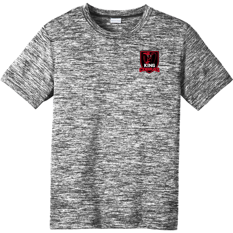 King Cobras Youth PosiCharge Electric Heather Tee
